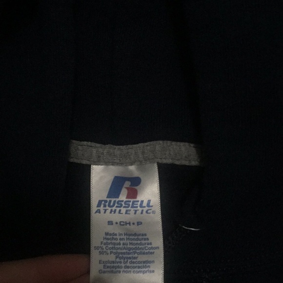 Navy volleyball hoodie - Picture 3 of 3